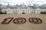 Гвардейцы ее Величества отметили 100 дней до Олимпиады
