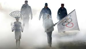 Индийские спортсмены на церемонии открытия Олимпиады шли под олимпийским флагом